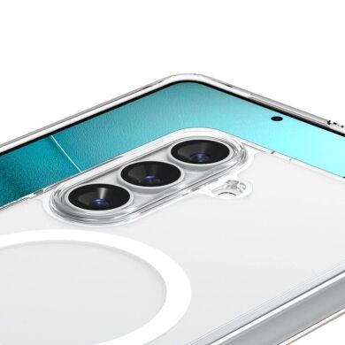 Захисний чохол Spigen Ultra Hybrid (MagFit) для Samsung Galaxy S26 Plus (S947) ACS10709 - Clear / White