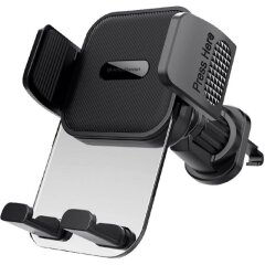 Автомобільний тримач ArmorStandart SteadyGrip Airvent - Black