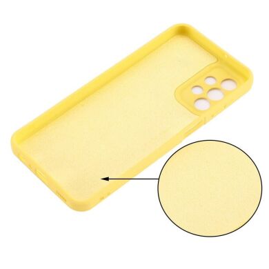 Защитный чехол Deexe Silicone Case для Samsung Galaxy A23 (A235) - Yellow