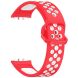 Ремешок Deexe Dot Color для Samsung Galaxy Fit 3 - Red / White. Фото 3 из 7