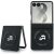 Защитный чехол Karl Lagerfeld Karl&Choupette Pins MagSafe для Samsung Galaxy Flip 8 (KLHMZF8PSMLRKCK) - Black