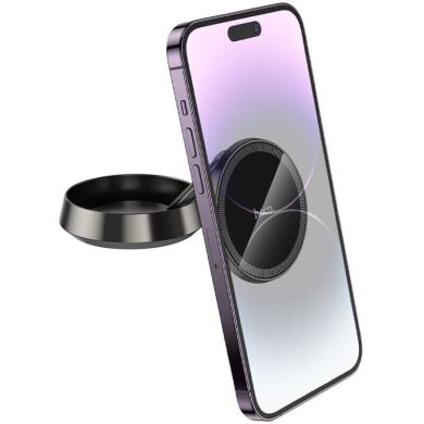 Автомобильный держатель Hoco H83 Metal - Metal Grey