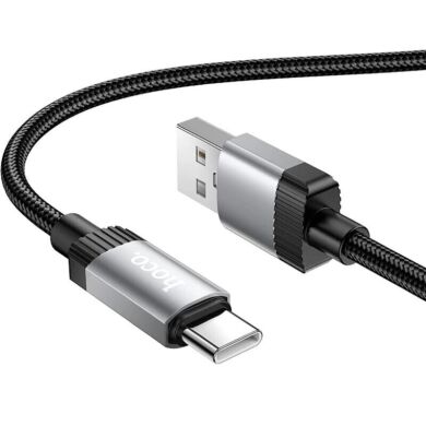 Кабель Hoco X117 USB to Type-C (3A, 1m) - Black