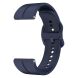 Ремінець Deexe Soft Line для годинників з шириною кріплення 20мм - Navy Blue