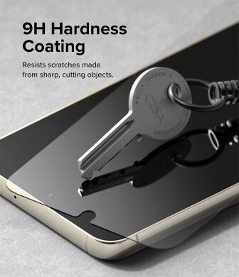 Комплект захисних стекол (2шт) Ringke Screen Protector Tempered Glass для Samsung Galaxy S23 (S911) 8809919301794