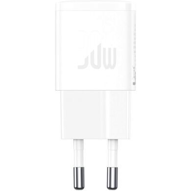 Мережевий зарядний пристрій Baseus Cube Pro 30W (Type-C) CCXF000302 - White