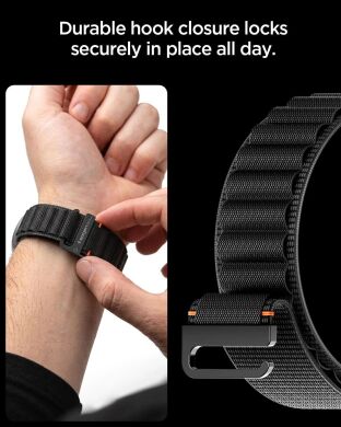 Ремінець Spigen WBF1 Band для Samsung Galaxy Watch Ultra 2 / Ultra / Ultra (2025) AMP11614 - Black