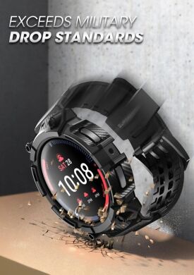 Ремешок Supcase Unicorn Beetle PRO (FW) для Samsung Galaxy Watch 5 Pro (45mm) - Black