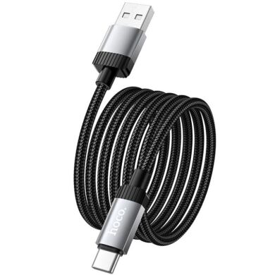 Кабель Hoco X117 USB to Type-C (3A, 1m) - Black