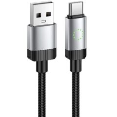 Кабель Hoco X117 USB to Type-C (3A, 1m) - Black