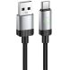 Кабель Hoco X117 USB to Type-C (3A, 1m) - Black