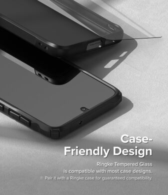 Комплект захисних стекол (2шт) Ringke Screen Protector Tempered Glass для Samsung Galaxy S23 (S911) 8809919301794