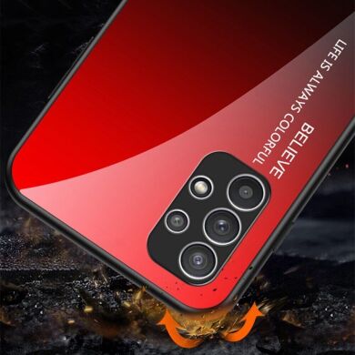 Защитный чехол Deexe Gradient Color для Samsung Galaxy A23 (A235) - Red