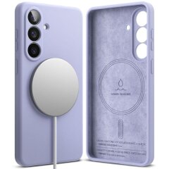 Захисний чохол Ringke Silicone Magnetic для Samsung Galaxy S26 (S942) 8800328815704 - Lavender