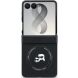 Защитный чехол Karl Lagerfeld Karl&Choupette Pins MagSafe для Samsung Galaxy Flip 8 (KLHMZF8PSMLRKCK) - Black. Фото 4 из 7