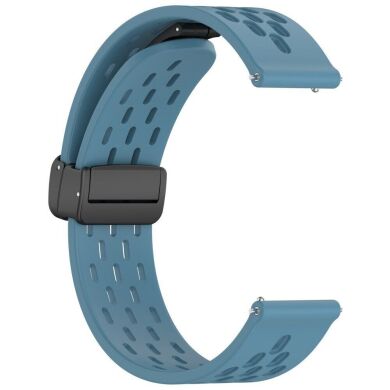 Ремінець Deexe Astra Strap для годинників з шириною кріплення 20мм - Blue