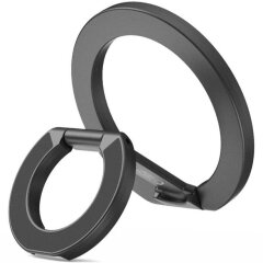Кольцо-держатель для смартфона Tech-Protect MMR400 Magnetic - Black