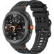Ремешок Reframe Holes Design для Samsung Galaxy Watch 8 (40/44mm) / 8 Classic - Black. Фото 2 из 7
