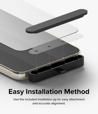 Комплект захисних стекол (2шт) Ringke Screen Protector Tempered Glass для Samsung Galaxy S23 (S911) 8809919301794