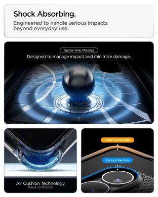 Захисний чохол Spigen Liquid Air для Samsung Galaxy S26 Plus (S947) ACS11211 - Marble Grey