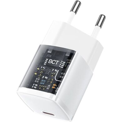 Мережевий зарядний пристрій Baseus Cube Pro 30W (Type-C) CCXF000302 - White