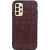 Кожаный чехол UniCase Croco Skin для Samsung Galaxy A13 (А135) - Brown