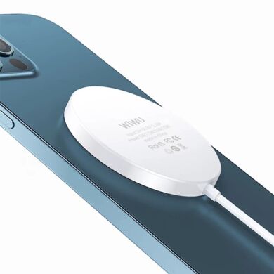 Беспроводное зарядное устройство WIWU Wi-W009 (15W) - White