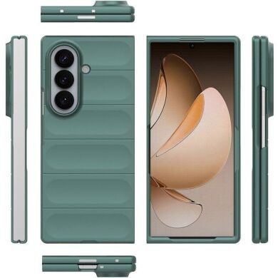Силиконовый (TPU) чехол Deexe Terra Case (FF) для Samsung Galaxy Fold 8 Ultra - Green