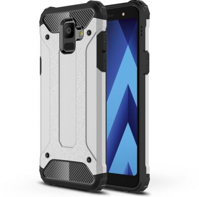 Защитный чехол UniCase Rugged Guard для Samsung Galaxy A6 2018 (A600) - Silver