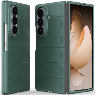 Силиконовый (TPU) чехол Deexe Terra Case (FF) для Samsung Galaxy Fold 8 Ultra - Green