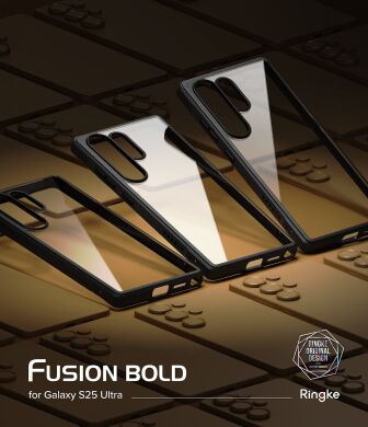 Захисний чохол Ringke Fusion Bold для Samsung Galaxy S25 Ultra (S938) 8800274969070 - Black