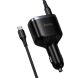 Автомобільний зарядний пристрій Hoco Z70 PD45W (2Type-C + USB) + кабель Type-C to Type-C - Black