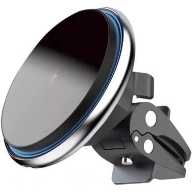 Автомобільний тримач з бездротовою зарядкою Proove Magic Circle 15W - Silver