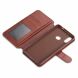 Чехол AZNS Wallet Case для Samsung Galaxy A20s (A207) - Brown. Фото 8 из 9