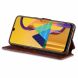 Чехол AZNS Wallet Case для Samsung Galaxy A20s (A207) - Brown. Фото 6 из 9