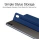 Чехол Deexe Magnetic Case для Samsung Galaxy Tab S9 Plus (X810/816) - Blue. Фото 6 из 6