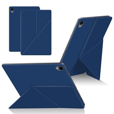 Чехол Deexe Origami Stand для Samsung Galaxy Tab S11 (X730/X736) - Dark Blue