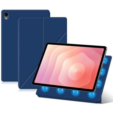 Чехол Deexe Origami Stand для Samsung Galaxy Tab S11 (X730/X736) - Dark Blue