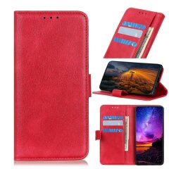 Чохол Deexe Retro Wallet для Samsung Galaxy A21s (A217) - Red