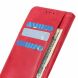 Чехол Deexe Retro Wallet для Samsung Galaxy A21s (A217) - Red. Фото 7 из 9