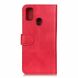Чехол Deexe Retro Wallet для Samsung Galaxy A21s (A217) - Red. Фото 2 из 9