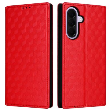 Чехол Deexe Rhombus Book для Samsung Galaxy A37 (A376) - Red