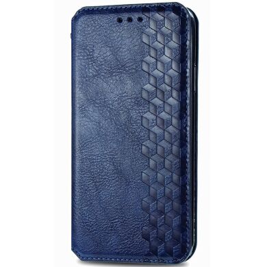 Чохол Deexe Rhombus Wallet для Samsung Galaxy A57 (A576) - Blue