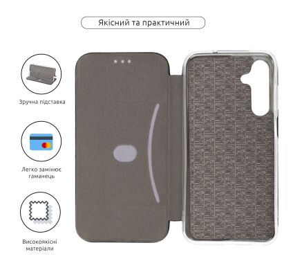 Чехол-книжка ArmorStandart G-Case для Samsung Galaxy M35 (M356) - Black