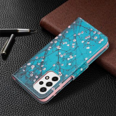 Чехол-книжка Deexe Color Wallet для Samsung Galaxy A53 (A536) - Plum Blossom