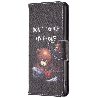 Чохол-книжка Deexe Color Wallet для Samsung Galaxy A56 (A566) - Bear