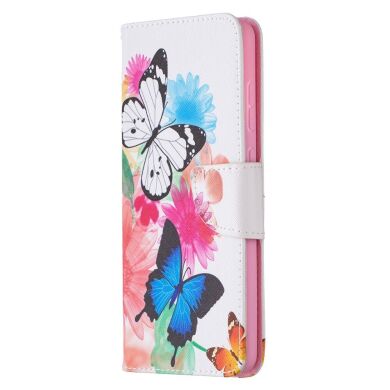 Чохол-книжка Deexe Color Wallet для Samsung Galaxy A72 (А725) - Two Butterflies