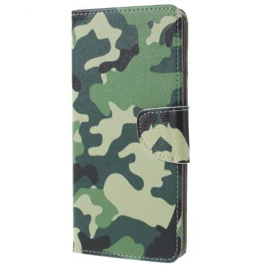 Чехол-книжка Deexe Color Wallet для Samsung Galaxy A9 2018 (A920) - Camouflage Pattern