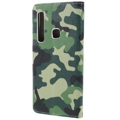 Чехол-книжка Deexe Color Wallet для Samsung Galaxy A9 2018 (A920) - Camouflage Pattern