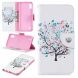 Чехол-книжка Deexe Color Wallet для Samsung Galaxy M10 (M105) - Flowered Tree